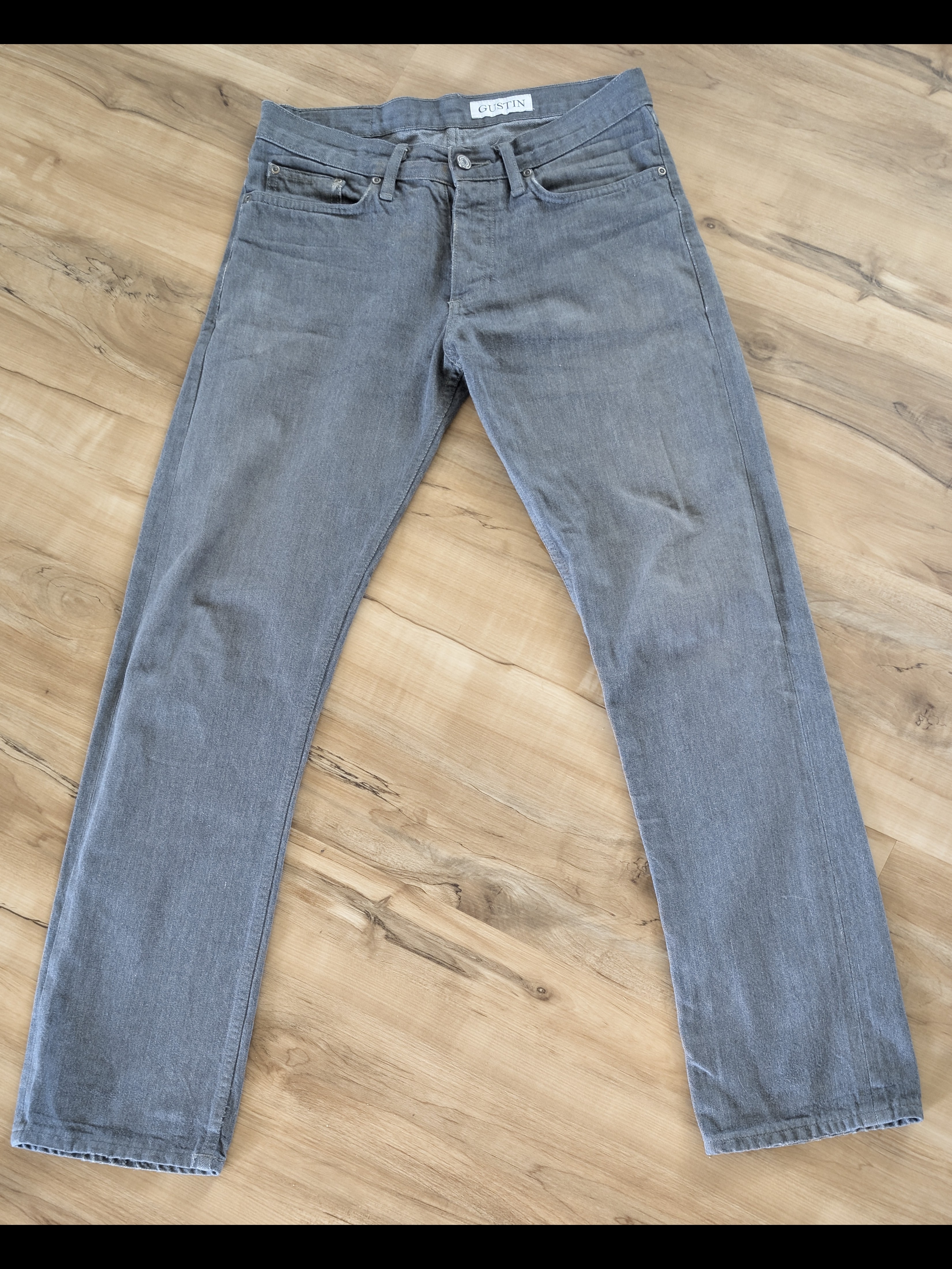 Japan Heather Grey Selvedge Denim